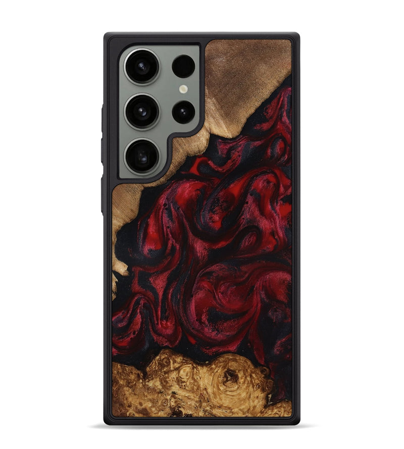 Galaxy S24 Ultra Wood Phone Case - Sol (Red, 818473)