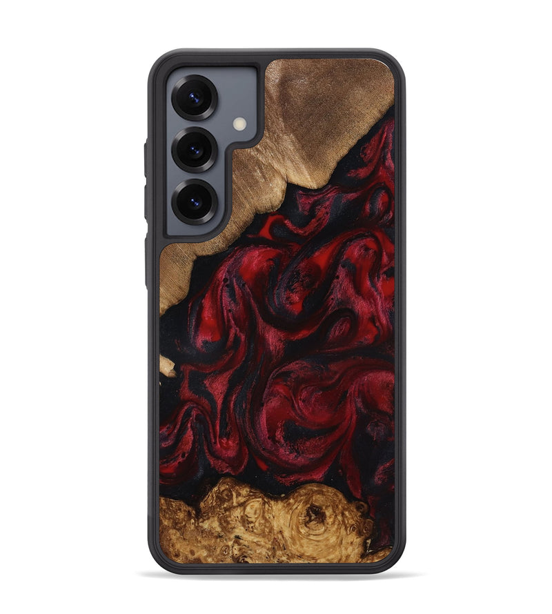 Galaxy S25 Plus Wood Phone Case - Sol (Red, 818473)