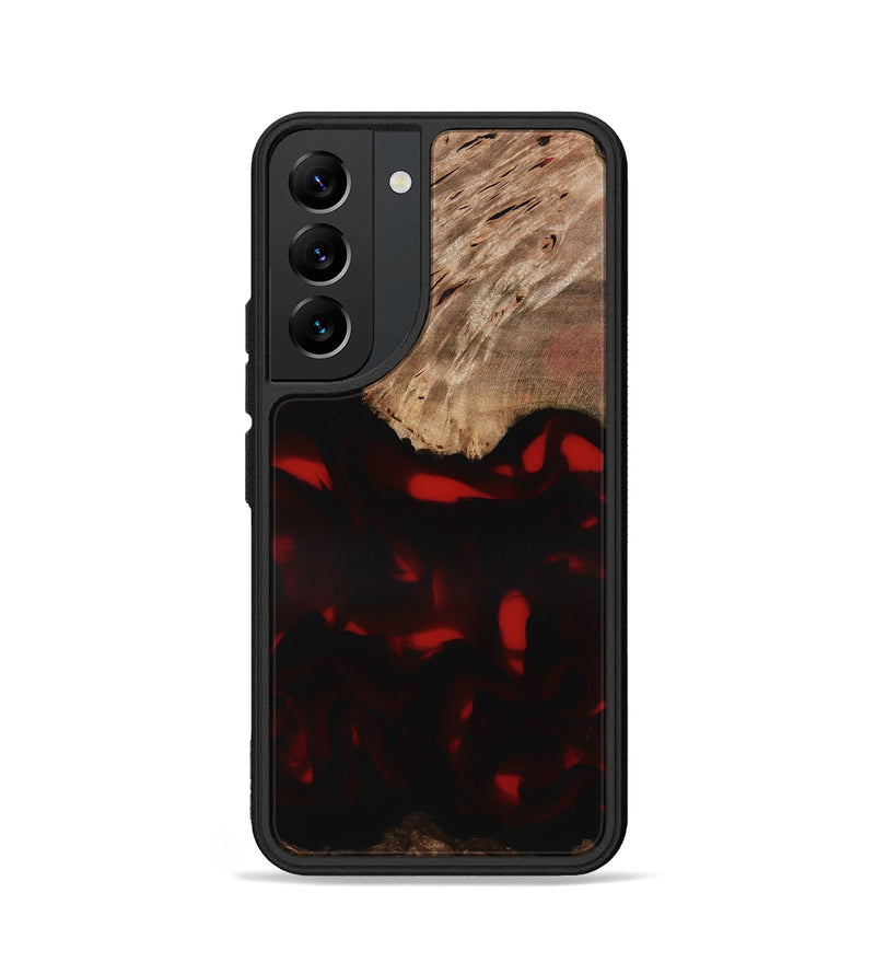 Galaxy S22 Wood Phone Case - Brea (Red, 818474)