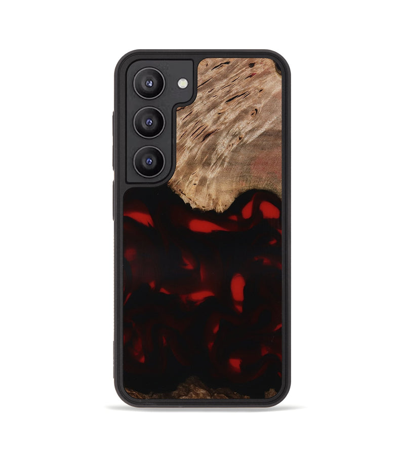 Galaxy S23 Wood Phone Case - Brea (Red, 818474)