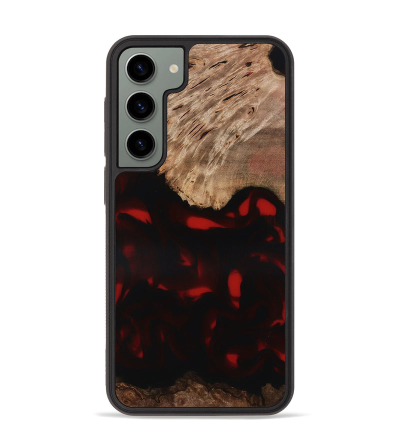 Galaxy S23 Plus Wood Phone Case - Brea (Red, 818474)