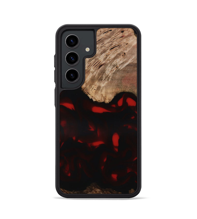 Galaxy S24 Wood Phone Case - Brea (Red, 818474)
