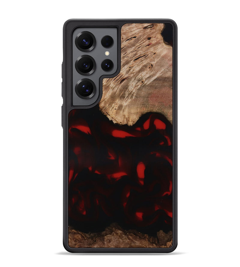 Galaxy S25 Ultra Wood Phone Case - Brea (Red, 818474)
