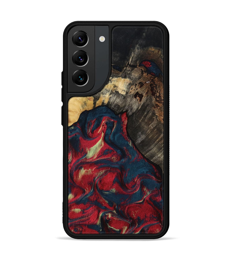 Galaxy S22 Plus Wood Phone Case - Margery (Red, 818475)