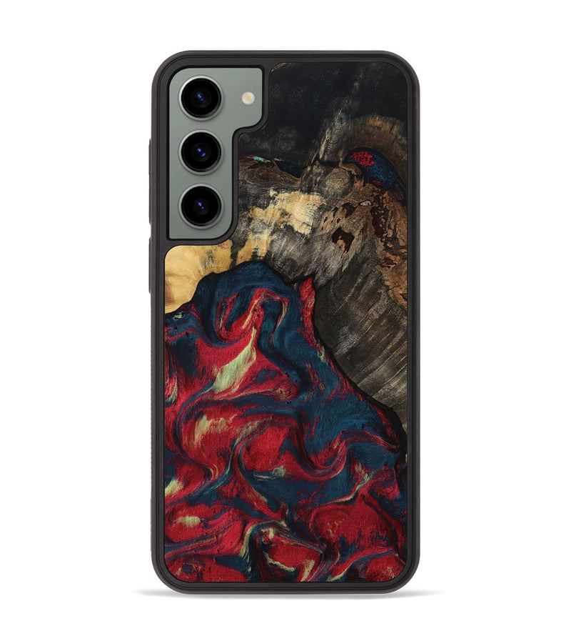 Galaxy S23 Plus Wood Phone Case - Margery (Red, 818475)