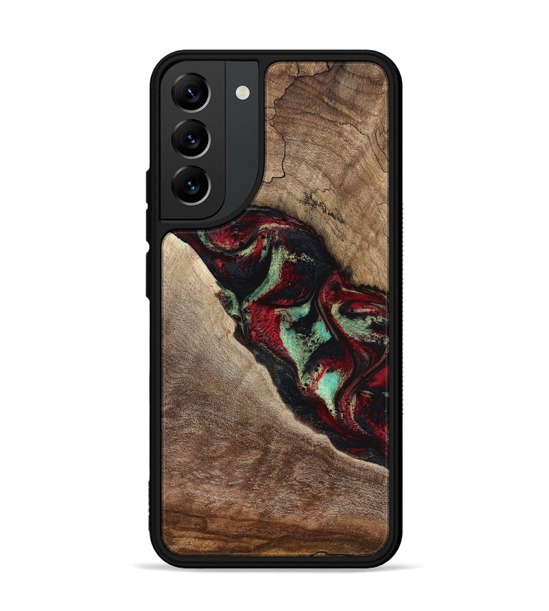 Galaxy S22 Plus Wood Phone Case - Michell (Red, 818476)