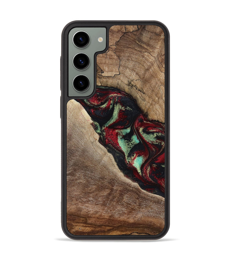 Galaxy S23 Plus Wood Phone Case - Michell (Red, 818476)
