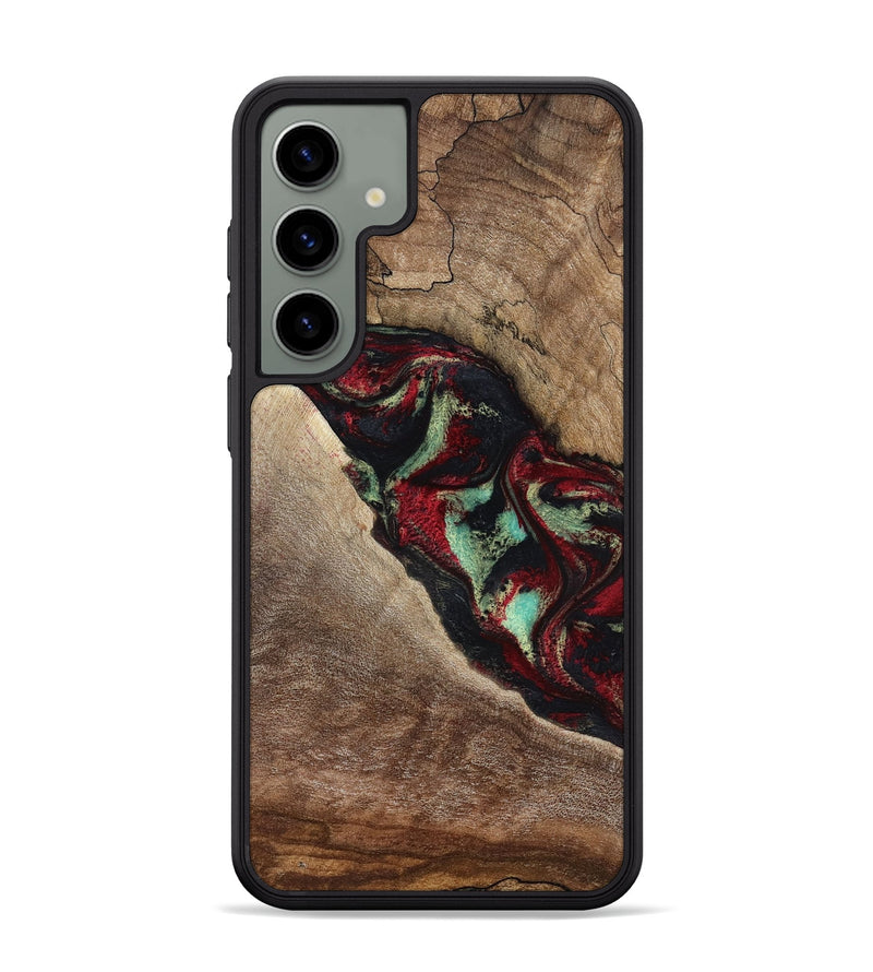 Galaxy S24 Plus Wood Phone Case - Michell (Red, 818476)