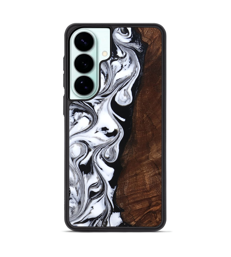 Galaxy S26 Plus Wood Phone Case - Blair (Black & White, 818477)
