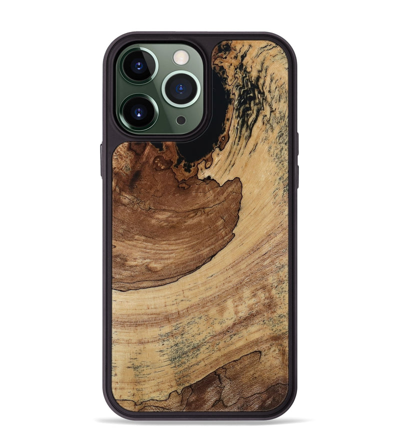 iPhone 13 Pro Max Wood Phone Case - Judah (Wood Burl, 818489)