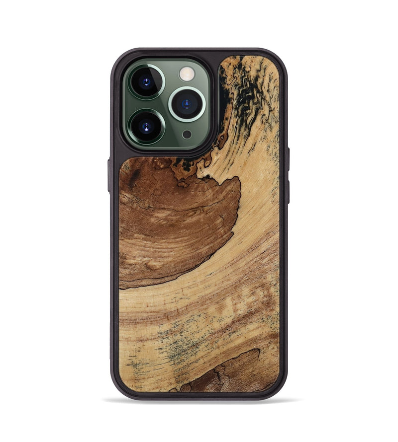 iPhone 13 Pro Wood Phone Case - Judah (Wood Burl, 818489)