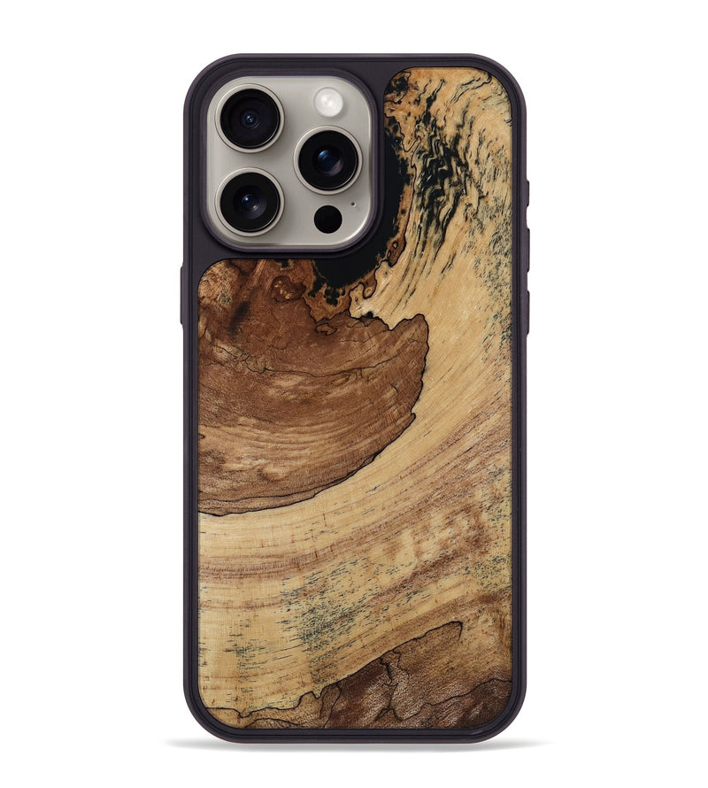 iPhone 15 Pro Max Wood Phone Case - Judah (Wood Burl, 818489)