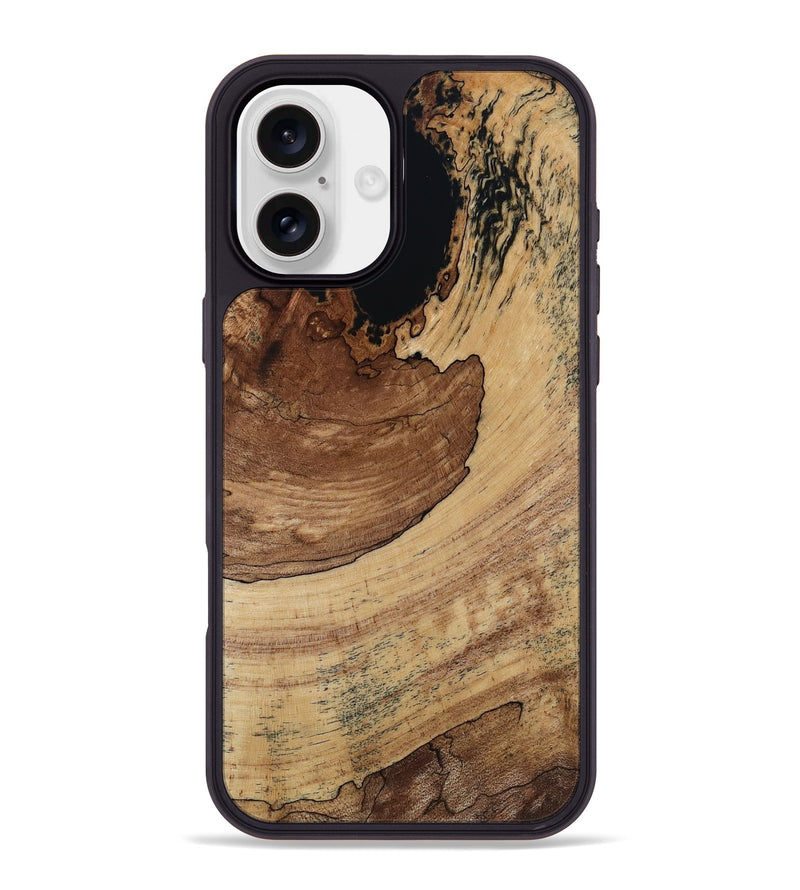 iPhone 16 Plus Wood Phone Case - Judah (Wood Burl, 818489)