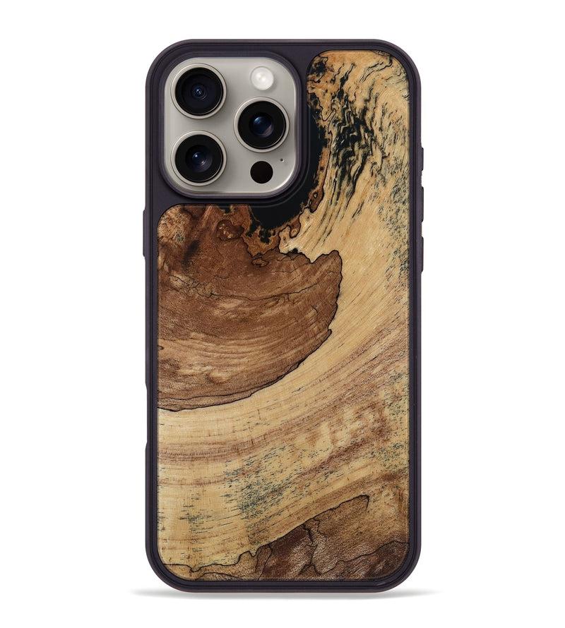 iPhone 16 Pro Max Wood Phone Case - Judah (Wood Burl, 818489)