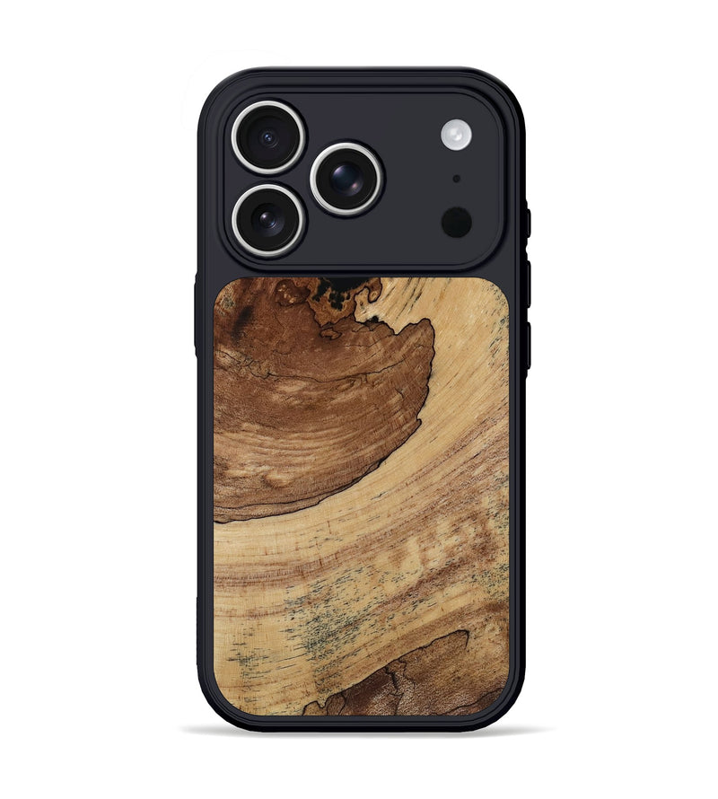 iPhone 17 Pro Wood Phone Case - Judah (Wood Burl, 818489)