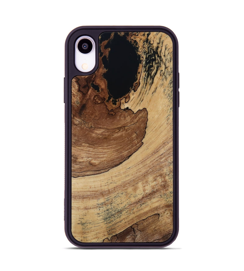 iPhone Xr Wood Phone Case - Judah (Wood Burl, 818489)