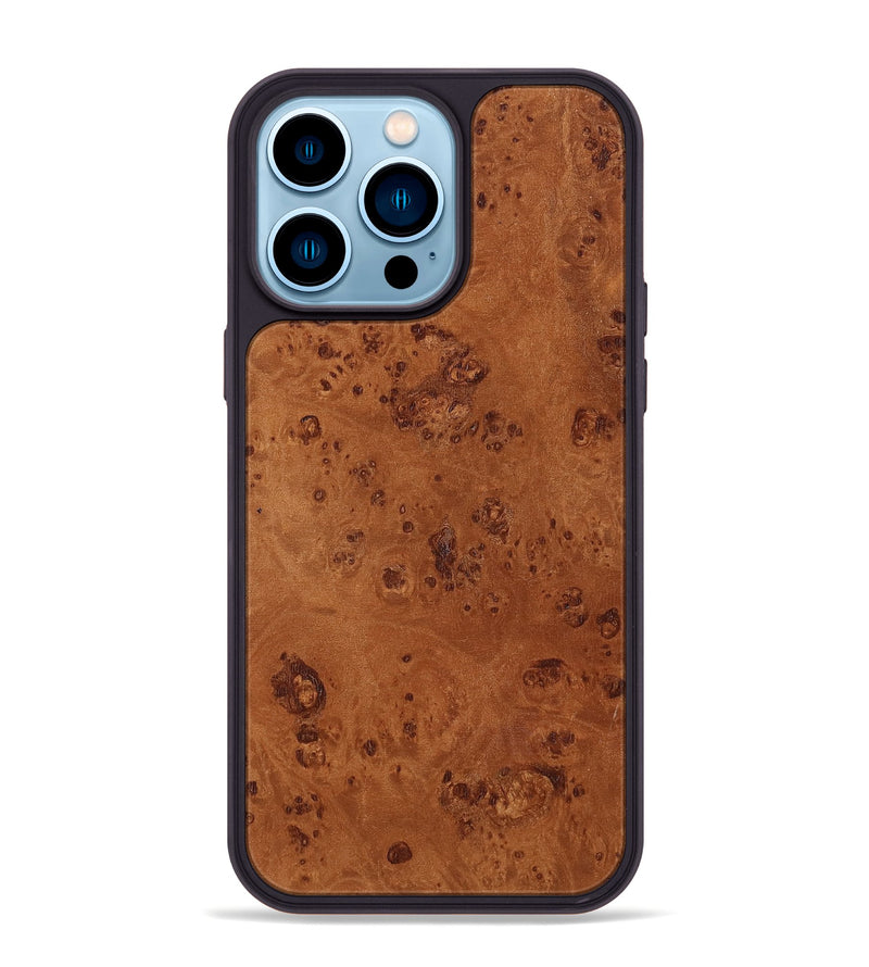 iPhone 14 Pro Max Wood Phone Case - Bentley (Wood Burl, 818490)