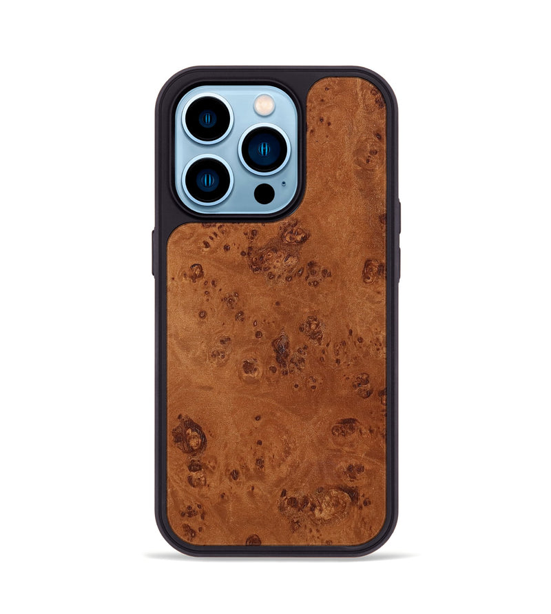 iPhone 14 Pro Wood Phone Case - Bentley (Wood Burl, 818490)