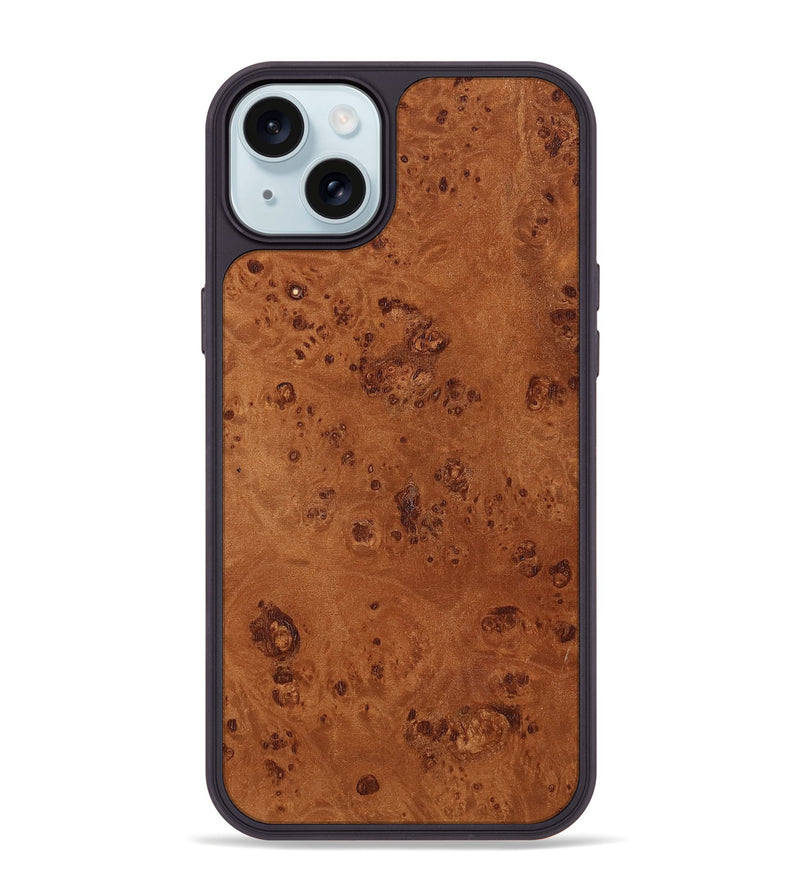 iPhone 15 Plus Wood Phone Case - Bentley (Wood Burl, 818490)