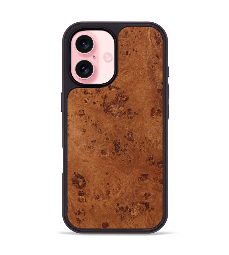 iPhone 16 Wood Phone Case - Bentley (Wood Burl, 818490)