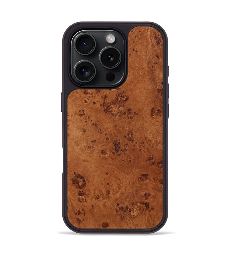 iPhone 16 Pro Wood Phone Case - Bentley (Wood Burl, 818490)