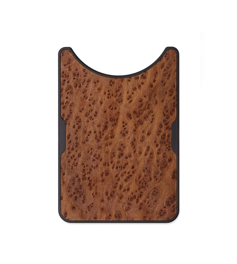 Alloy Wood Wallet - Dirk (Wood Burl, 818492)