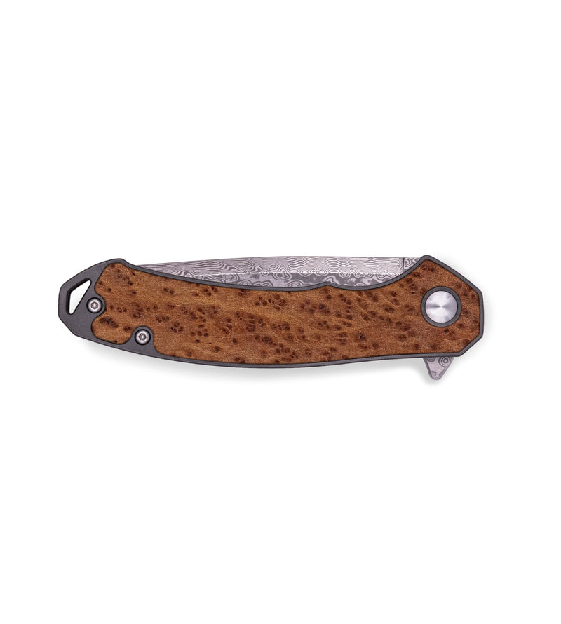 EDC Wood Pocket Knife - Dirk (Wood Burl, 818492)