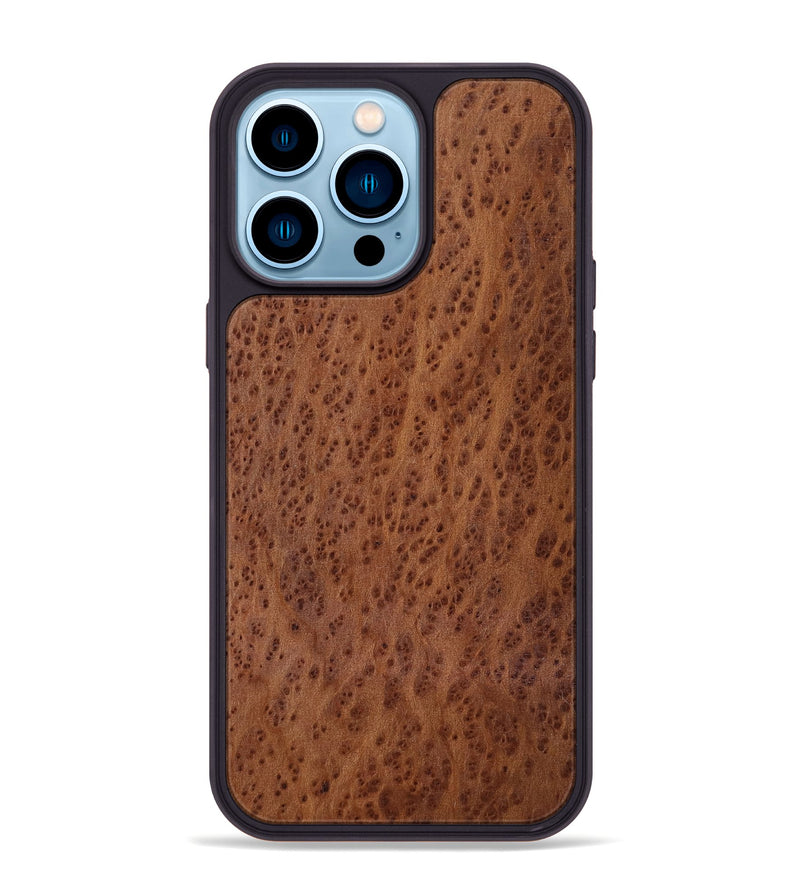 iPhone 14 Pro Max Wood Phone Case - Dirk (Wood Burl, 818492)