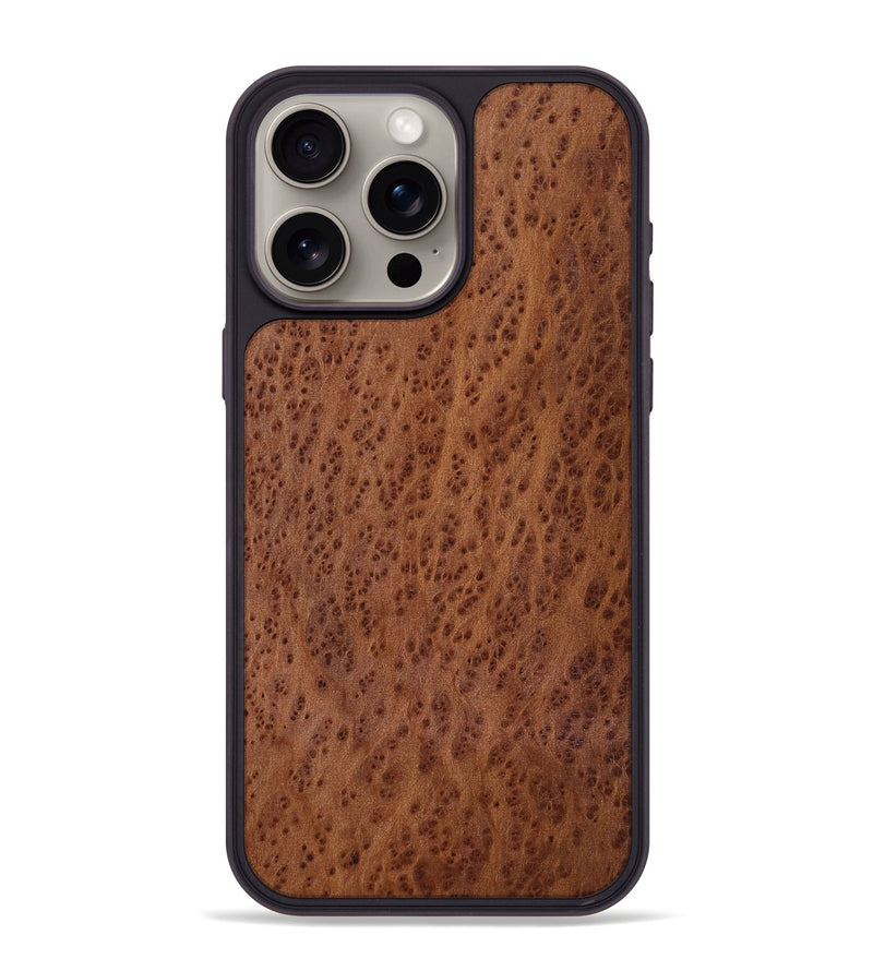 iPhone 15 Pro Max Wood Phone Case - Dirk (Wood Burl, 818492)