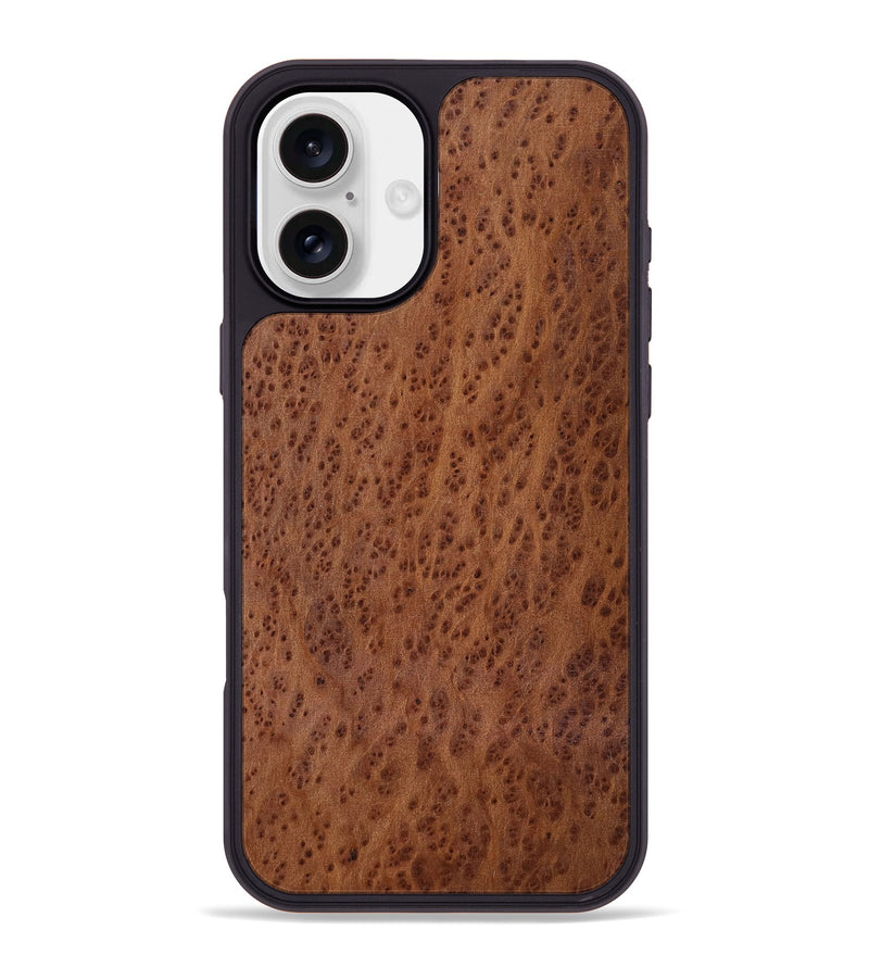 iPhone 16 Plus Wood Phone Case - Dirk (Wood Burl, 818492)
