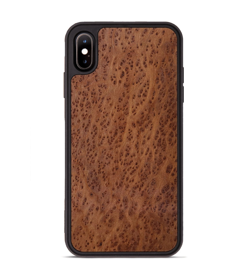 iPhone Xs Max Wood Phone Case - Dirk (Wood Burl, 818492)