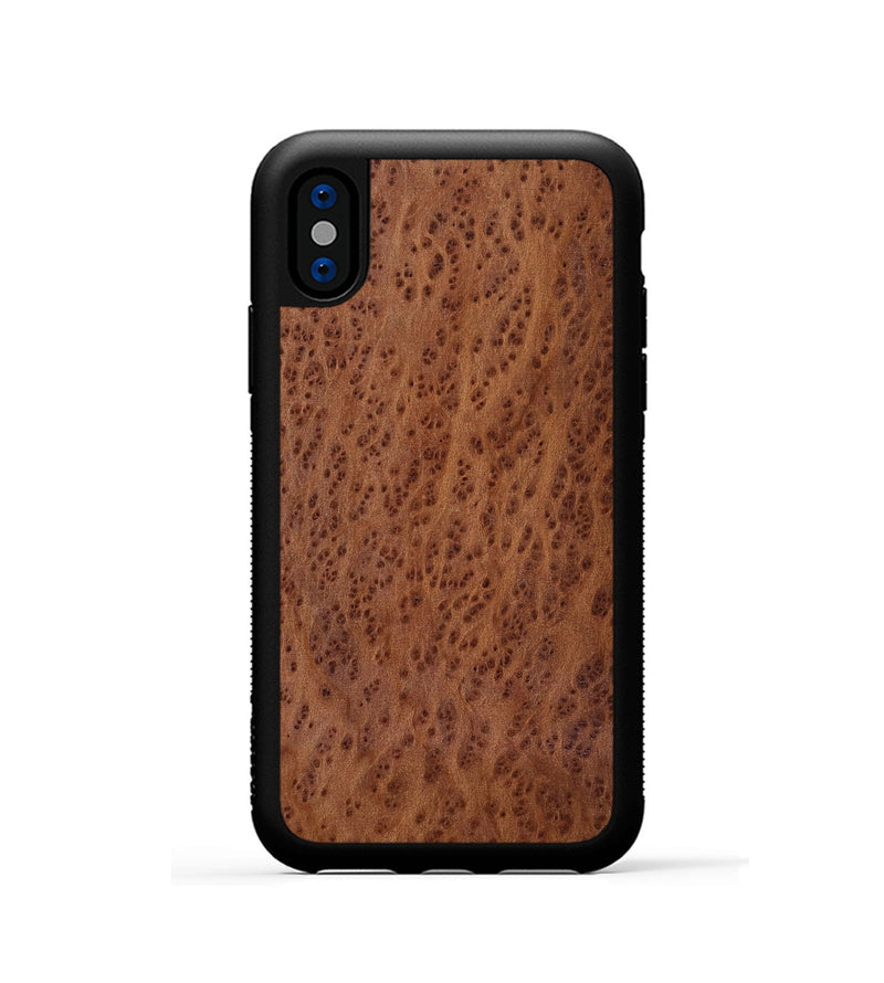 iPhone Xs Wood Phone Case - Dirk (Wood Burl, 818492)