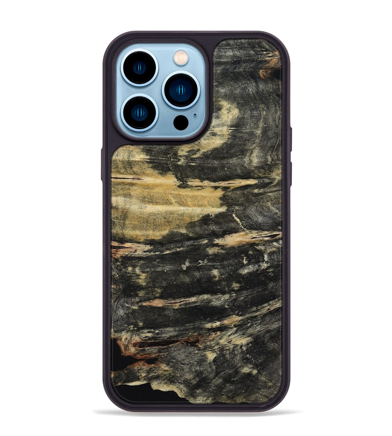 iPhone 14 Pro Max Wood Phone Case - Elliana (Wood Burl, 818493)