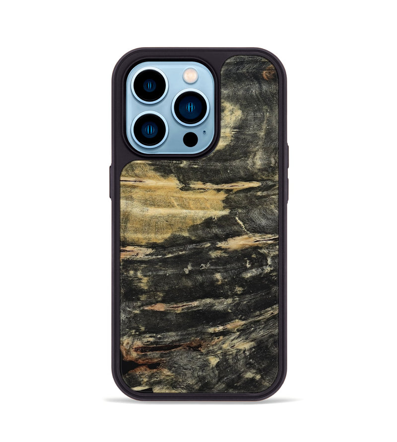 iPhone 14 Pro Wood Phone Case - Elliana (Wood Burl, 818493)