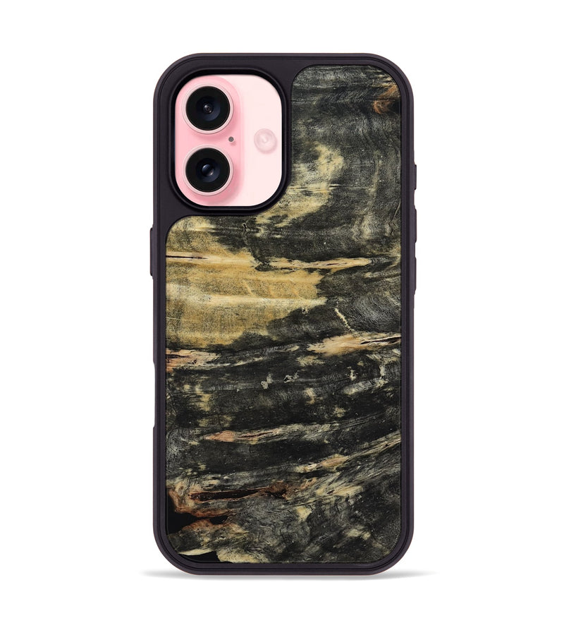 iPhone 16 Wood Phone Case - Elliana (Wood Burl, 818493)