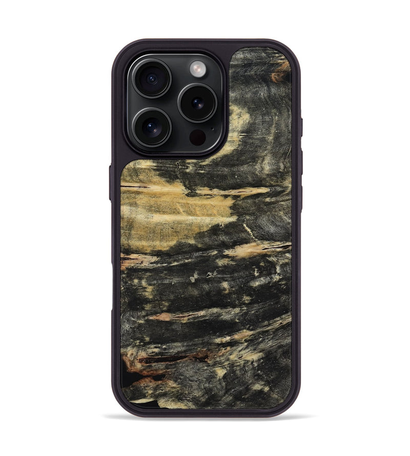iPhone 16 Pro Wood Phone Case - Elliana (Wood Burl, 818493)