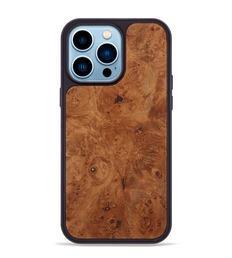 iPhone 14 Pro Max Wood Phone Case - Mabelle (Wood Burl, 818494)