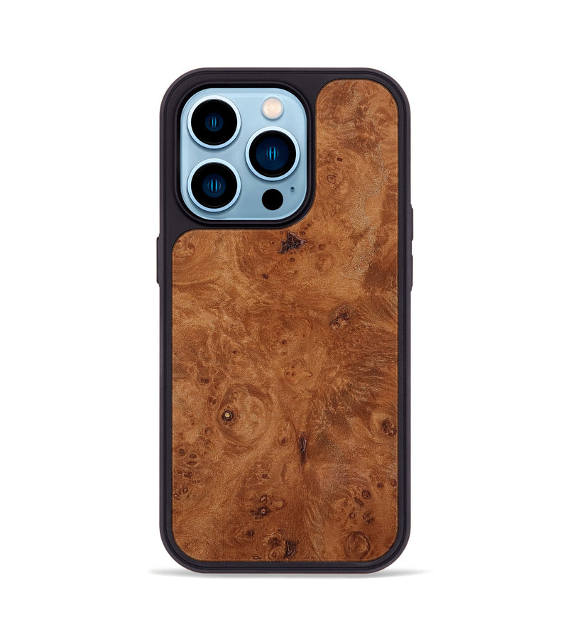iPhone 14 Pro Wood Phone Case - Mabelle (Wood Burl, 818494)