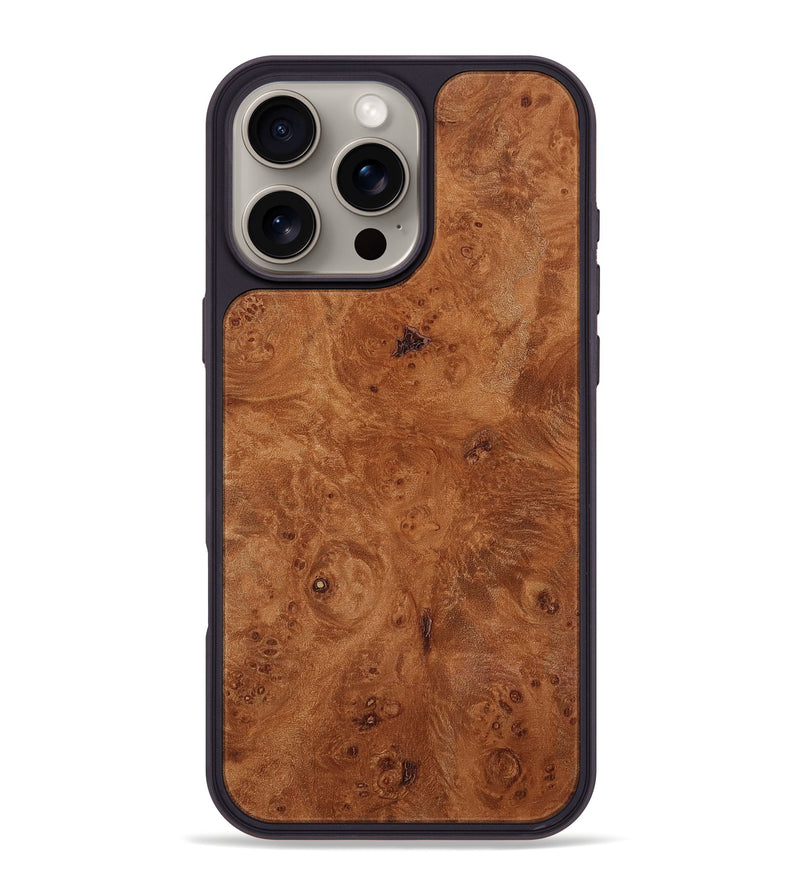 iPhone 16 Pro Max Wood Phone Case - Mabelle (Wood Burl, 818494)