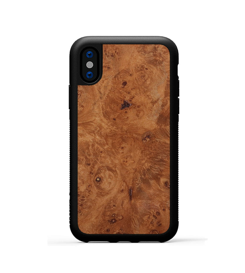 iPhone Xs Wood Phone Case - Mabelle (Wood Burl, 818494)