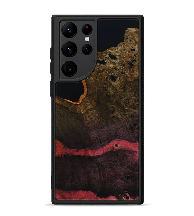 Galaxy S22 Ultra Wood Phone Case - Josue (Wood Burl, 818495)