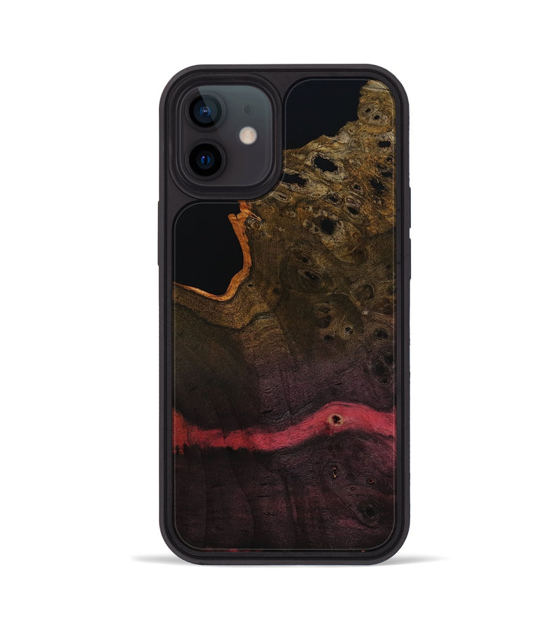 iPhone 12 Wood Phone Case - Josue (Wood Burl, 818495)