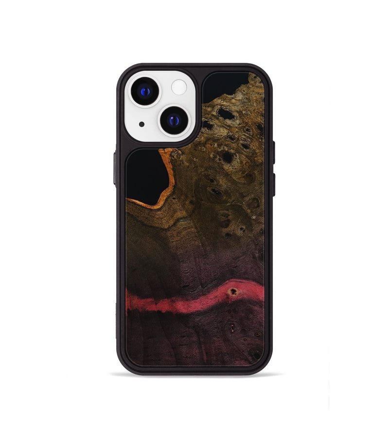 iPhone 13 mini Wood Phone Case - Josue (Wood Burl, 818495)