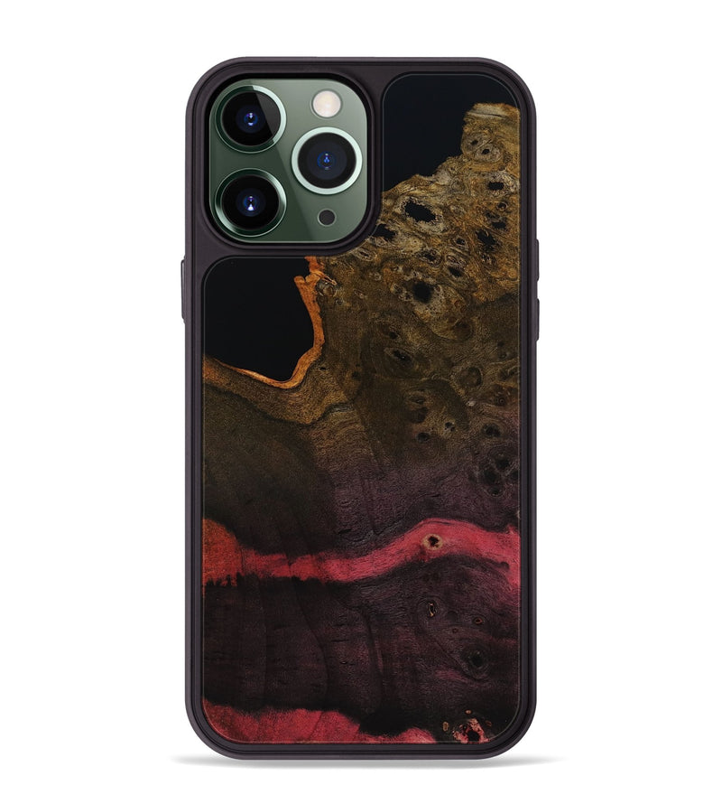 iPhone 13 Pro Max Wood Phone Case - Josue (Wood Burl, 818495)