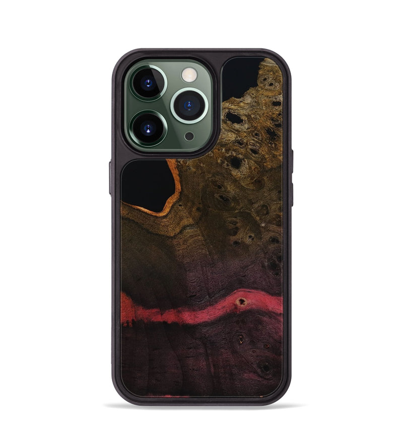 iPhone 13 Pro Wood Phone Case - Josue (Wood Burl, 818495)