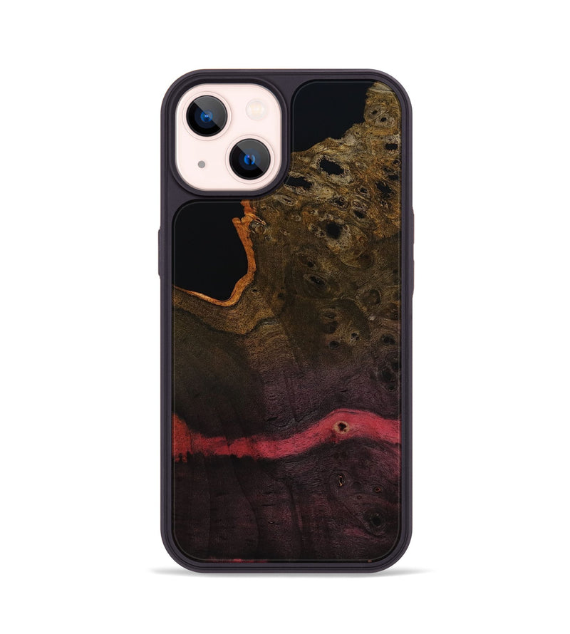 iPhone 14 Wood Phone Case - Josue (Wood Burl, 818495)