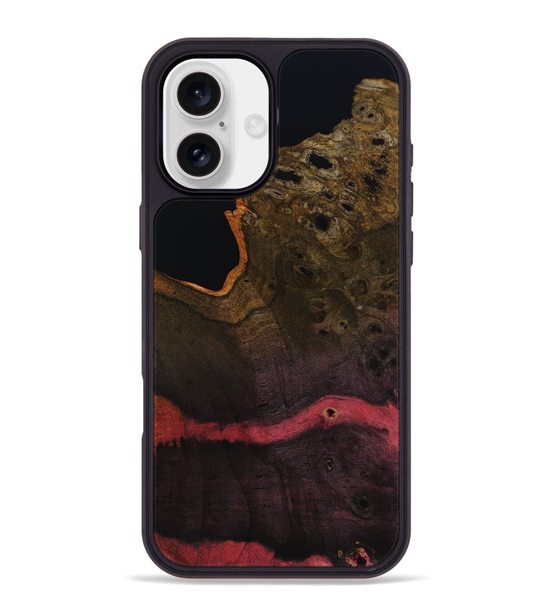 iPhone 16 Plus Wood Phone Case - Josue (Wood Burl, 818495)