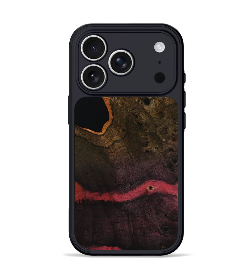 iPhone 17 Pro Wood Phone Case - Josue (Wood Burl, 818495)