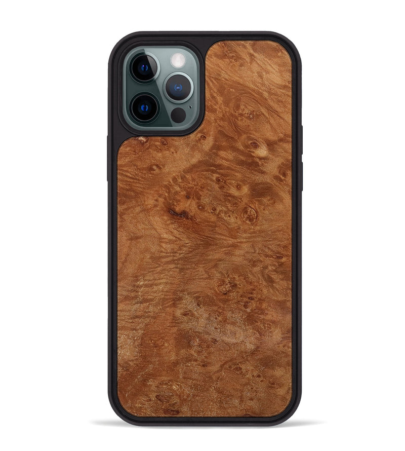 iPhone 12 Pro Max Wood Phone Case - Yadira (Wood Burl, 818496)