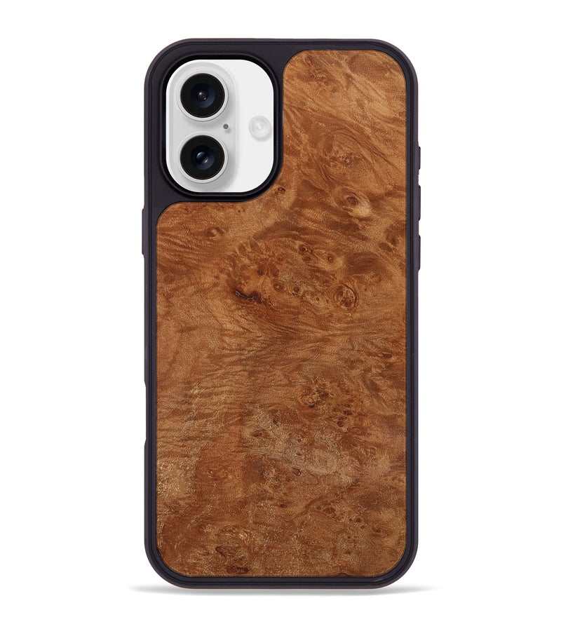 iPhone 16 Plus Wood Phone Case - Yadira (Wood Burl, 818496)
